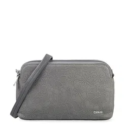 Mochi Grey Textured Sling Bag image 2