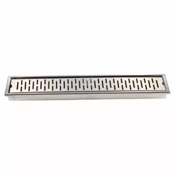 Chilly Linea 450x150x30 mm Beaded Drain Channel Glossy Finish Silver, SC-LI-450150-image-23