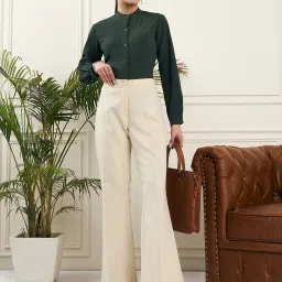 Style Quotient Green Textured Shirt image 4