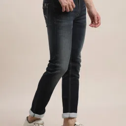 Turtle Navy Narrow Fit Jeans image 4