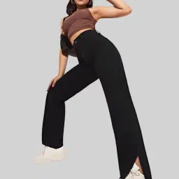 Kotty Black Straight Fit High Rise Jeans image 4