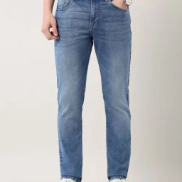 Ad By Arvind Blue Slim Fit Jeans-picture-42