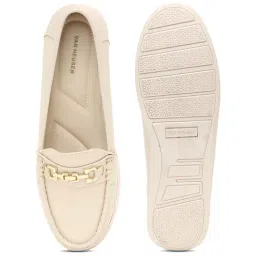 Van Heusen Women's Beige Casual Loafers image 3