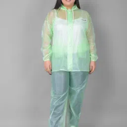 Dollar Green Rain Jacket With Pants-picture-13