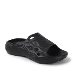 Carlton London Men's Black Slides image 2