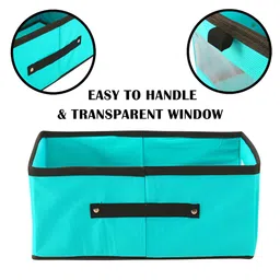 Aura Green 10 Pieces Foldable Storage Boxes image 3