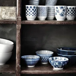 ikea entusiasm Mug, patterned/blue, 22 cl image 3