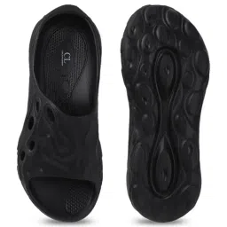 Carlton London Men's Black Slides image 4