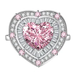 Designs & You Silver-Plated Diamond Studded Finger Ring image 4