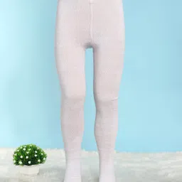 Mustang Cotton Knit Full Length Solid Color Tight - Lilac-picture-14