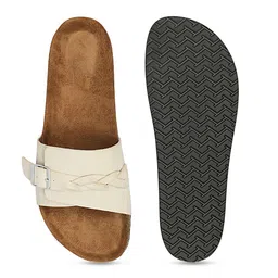 MOZAFIA Women Mules with Buckles Flats image 3