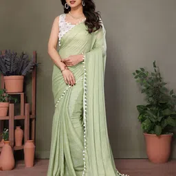 ROOP SUNDARI SAREES Striped Saree-image-36