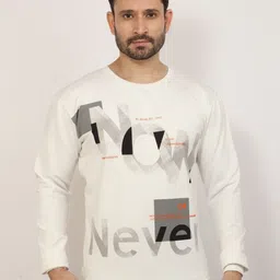 Klub Fox Men Typography Printed Round Neck Cotton Pullover Sweatshirt-picture-17