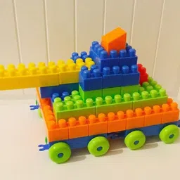 Building Blocks for Children (52 Block + 8 Wheels)60 pcs-image-36