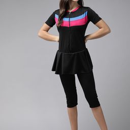 Aarika Women Colourblocked Full Coverage Swim Set-picture-23