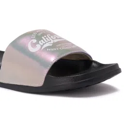 Forever Glam by Pantaloons Women White Slides image 4