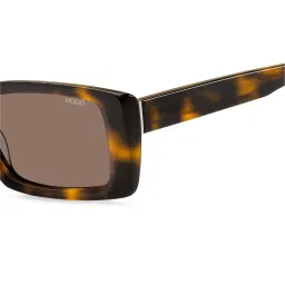 Hugo Brown Rectangular UV Protected Sunglasses for Women image 4