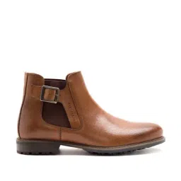 THOMAS CRICK Men's Tan Chelsea Boots-image-1