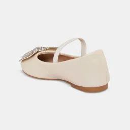 Pantaloons Junior Beige Mary Jane Shoes image 4