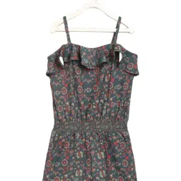 Elle Kids Olive Green Printed Jumpsuits-picture-30