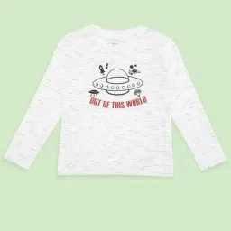 Pantaloons Junior Grey Cotton Printed Full Sleeves T-Shirt-picture-34