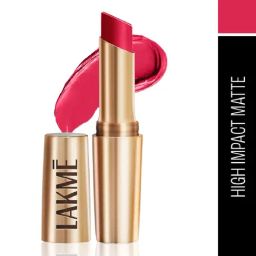 Lakme Priming Matte Lipstick Scarlet Surge - 3.6 gm-picture-3