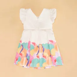 Pantaloons Junior Multicolor Printed Dress image 4