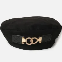 HauteSauce Black Beret Cap-image-58