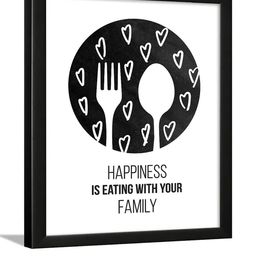 Chaka Chaundh Dining Quotes Wall Art-picture-15