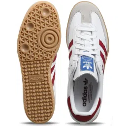 Adidas Originals Men's SAMBA OG White Casual Sneakers image 4