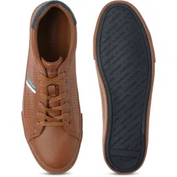 U.S. Polo Assn. Men's Tan Casual Sneakers image 4