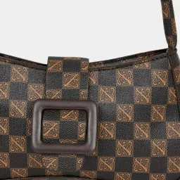 Styli Brown Printed Shoulder Bag image 4