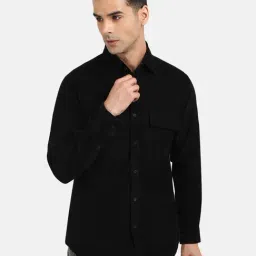 Bene Kleed Black Regular Fit Cotton Shirt-picture-29