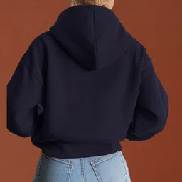 Moda Rapido Women Fleece Lightweight Open Front Jacket image 2