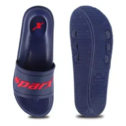Sparx Men's Blue Slides image 4
