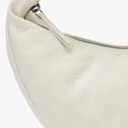 Calvin Klein Polyester Beige Logo Shoulder Bag image 5