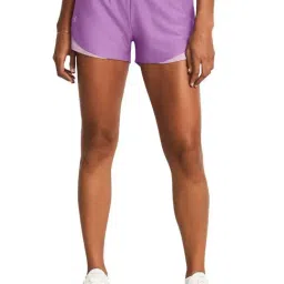 UNDER ARMOUR Purple Printed Sports Shorts-picture-16