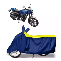 Auto Pearl Bike Cover for Honda CB350RS (Yellow & Blue)-picture-44