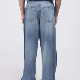 Rare Rabbit Blue Comfort Fit Solid Jeans image 2