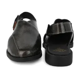 Alberto Torresi Men's Grey Back Strap Sandals image 5