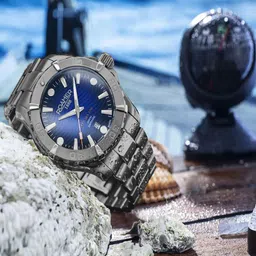 ROAMER Men Dial & Stainless Steel Bracelet Style Straps Analogue Watch 860833 44 45 70-picture-25