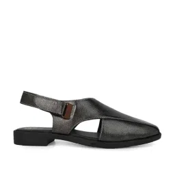 Alberto Torresi Men's Grey Back Strap Sandals image 3