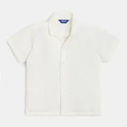 R&B Kids White Regular Fit Shirt-picture-19