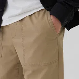 GAP Men Textured Tapered Fit Trousers image 5