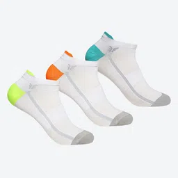 FOOTONS Men Pack Of 3 Ankle-Length Socks-image-16