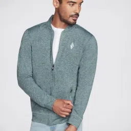 Skechers Green Regular Fit Sports Jacket-picture-10