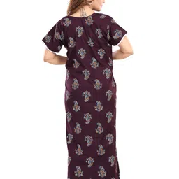 TRUNDZ Printed Maxi Nightdress image 2
