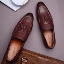 louis stitch Men's Shoes Tassel Style Comfortable Moccasins for Men (RGMCPLTA) image 2