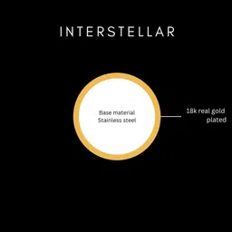 INTERSTELLAR Women Gold-Plated Dragon Pendant With Chain image 4