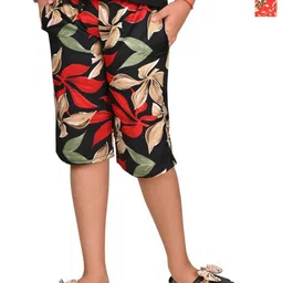 BAESD Girls Printed Capris-image-89